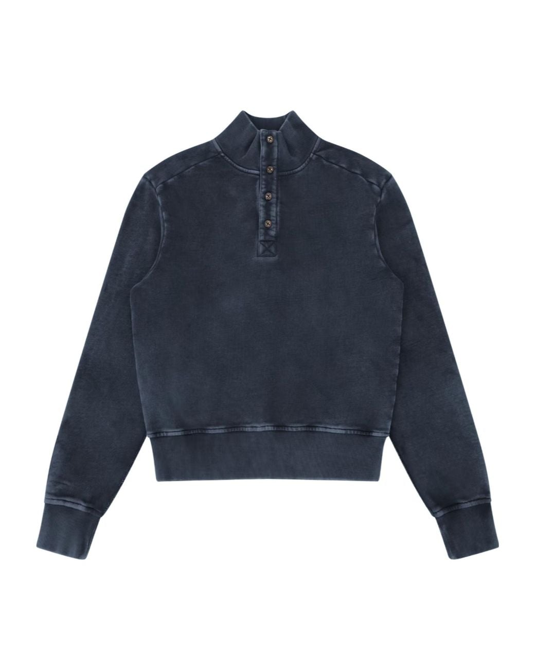 Entire studios Blue Button-Placket Sweater for men