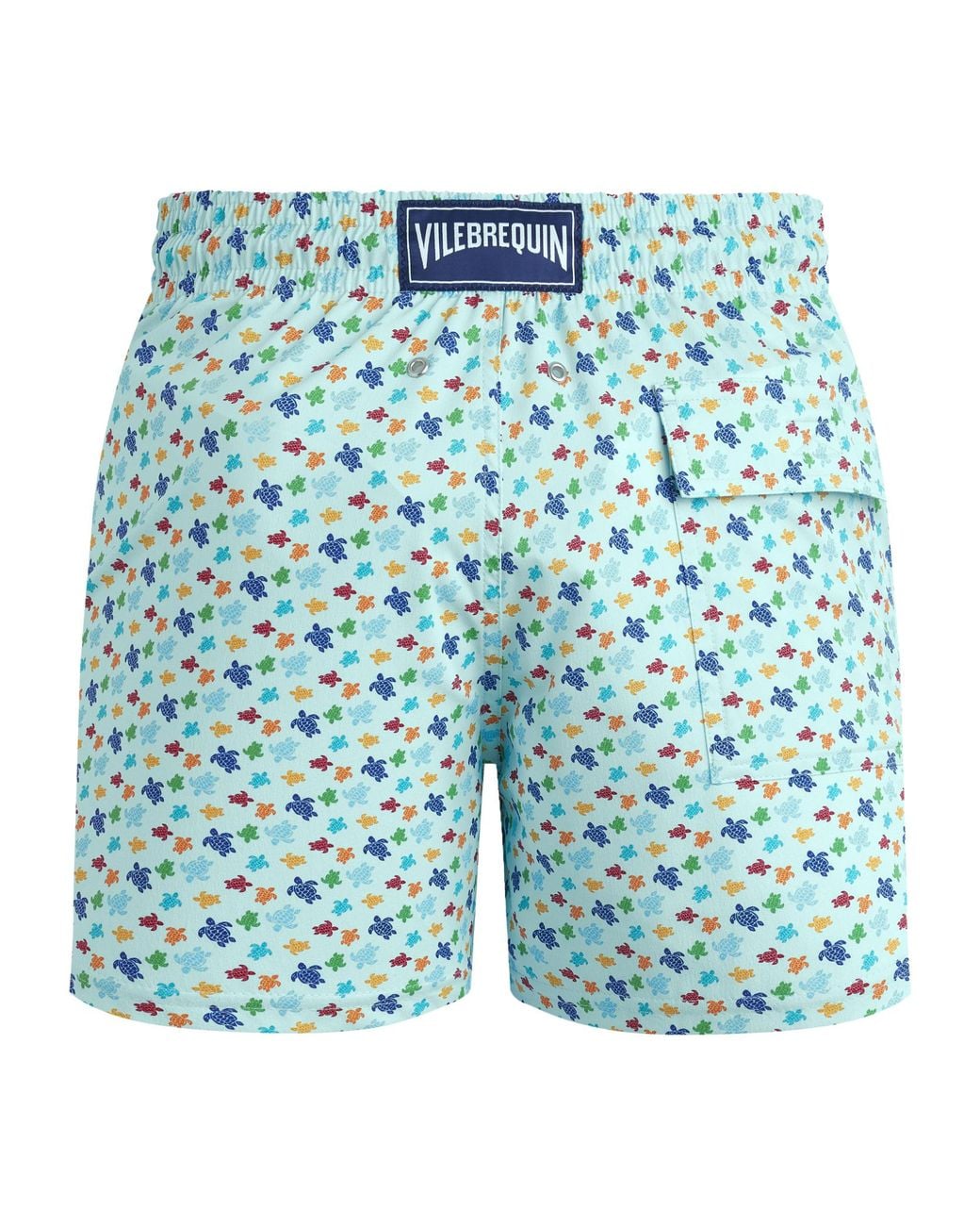 Vilebrequin Blue Turtle Print Swim Shorts for men
