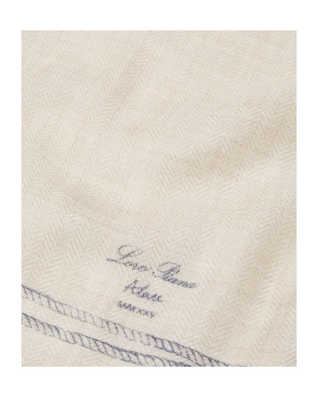 Loro Piana Natural Alare Foulard 60X60 for men