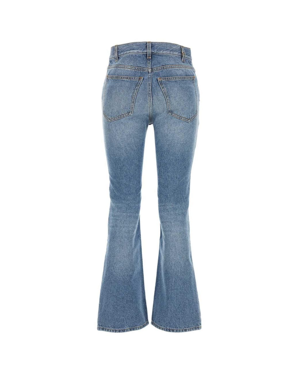 Chloé Blue Chloé Cropped Bootcut Jeans