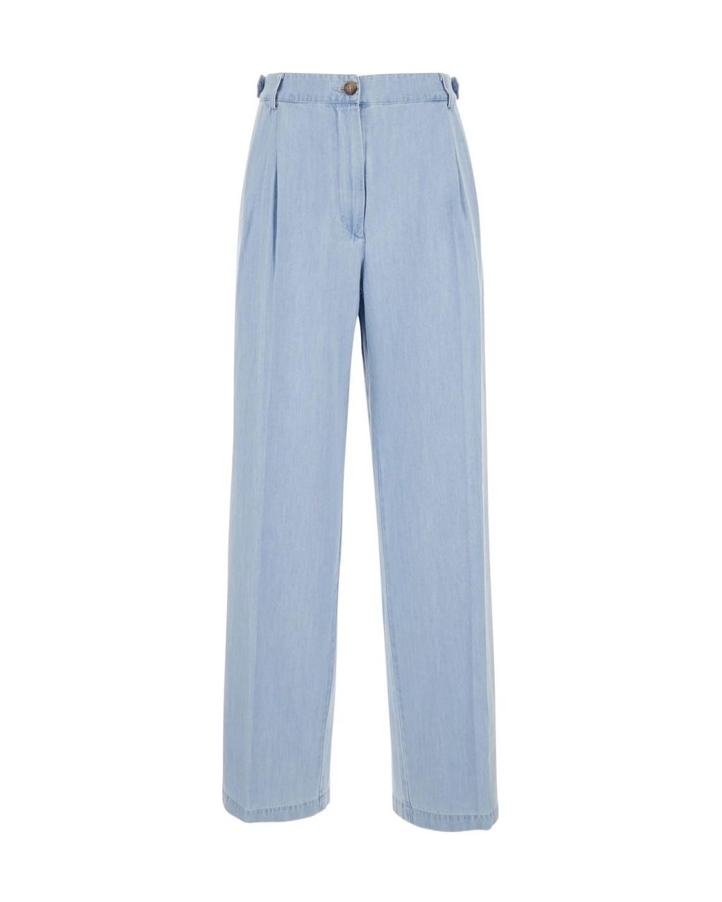 A.P.C. Blue Straight Leg Jeans