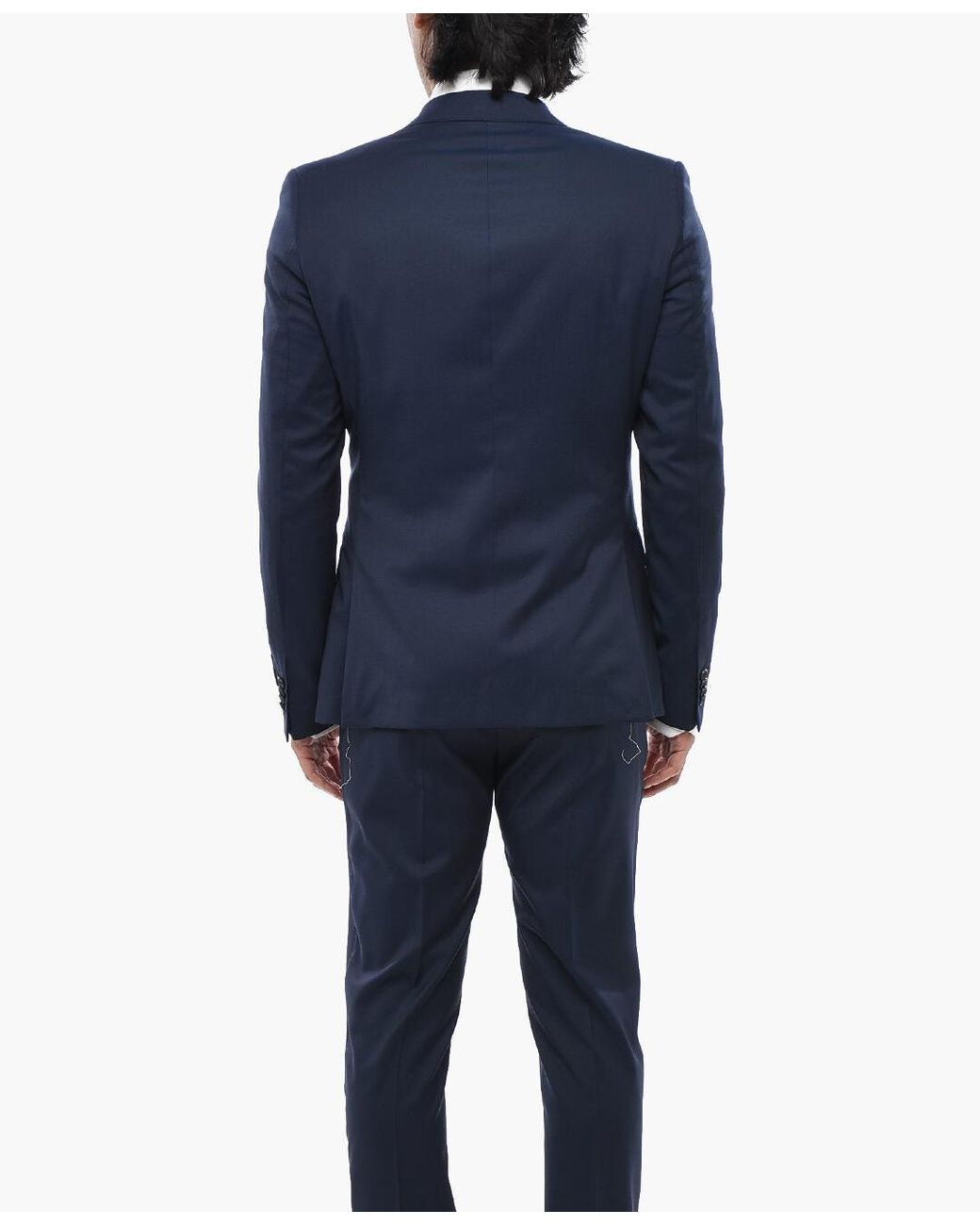 Corneliani Blue Cc Collection Two-Button Suit for men