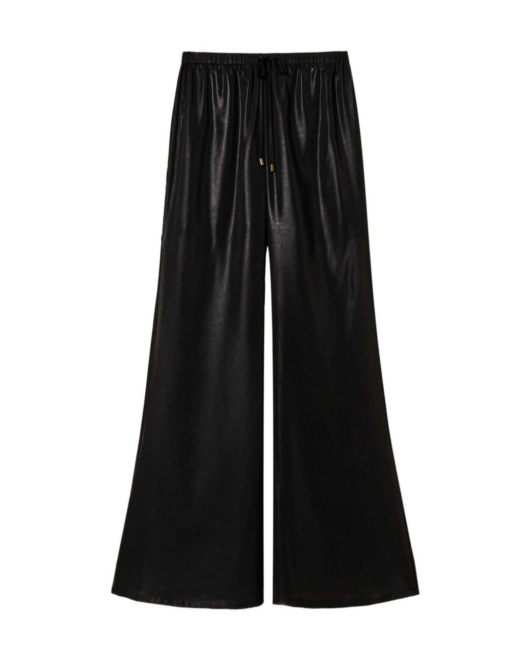 Twinset Black Semi-Sheer Trousers