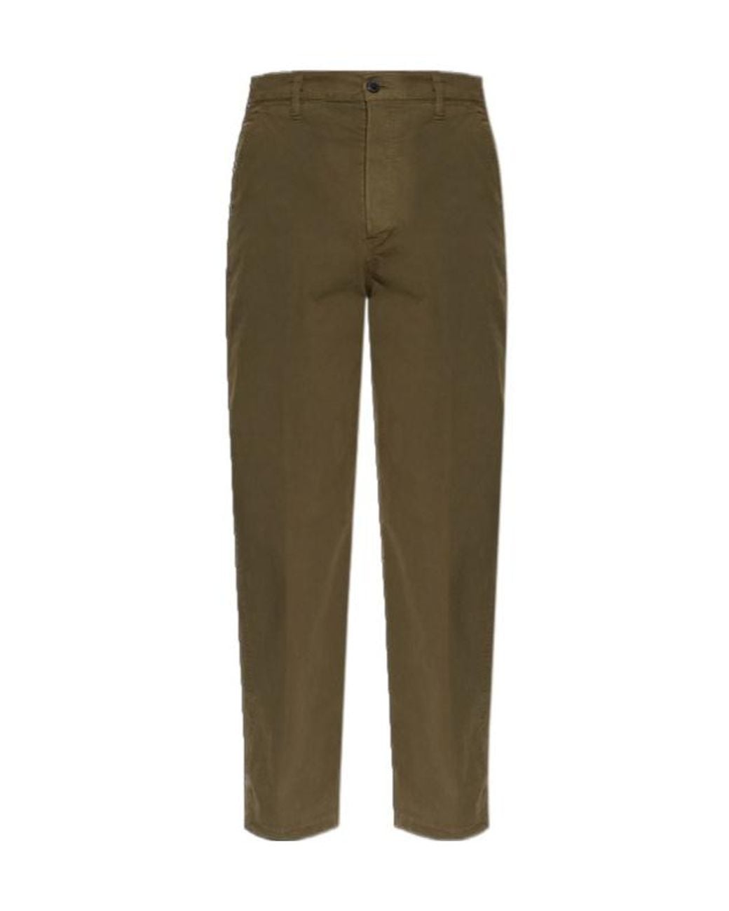 Dries Van Noten Green ドリス ヴァン ノッテン ピッカービーズ ストレートレッグ ジーンズ for men