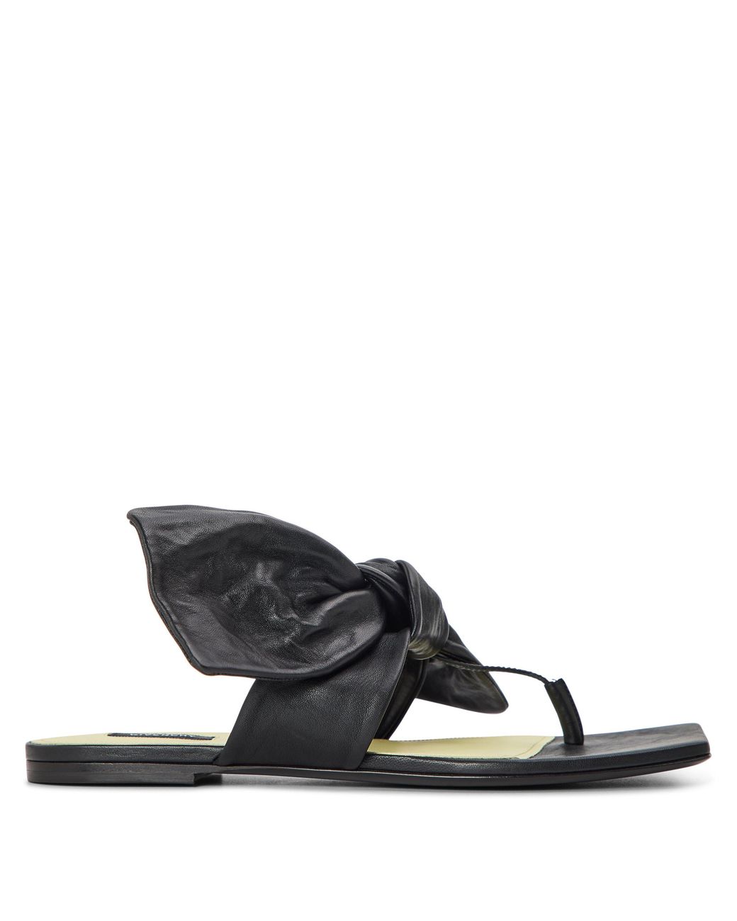 Givenchy White Minimalist Flat Sandals