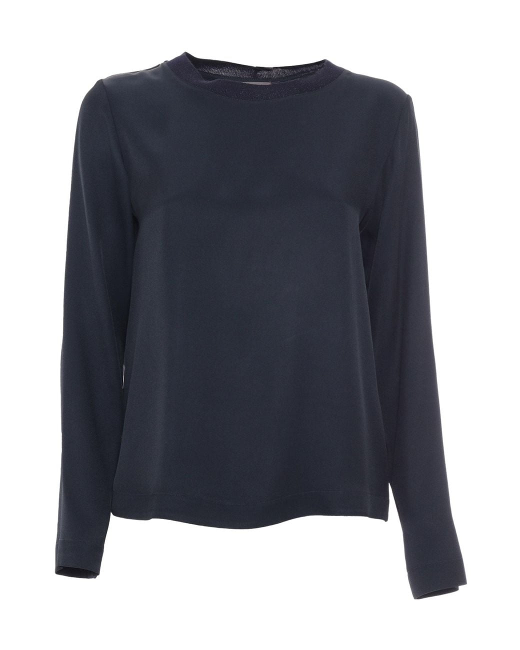 Lorena Antoniazzi Blue Long-Sleeved T-Shirt