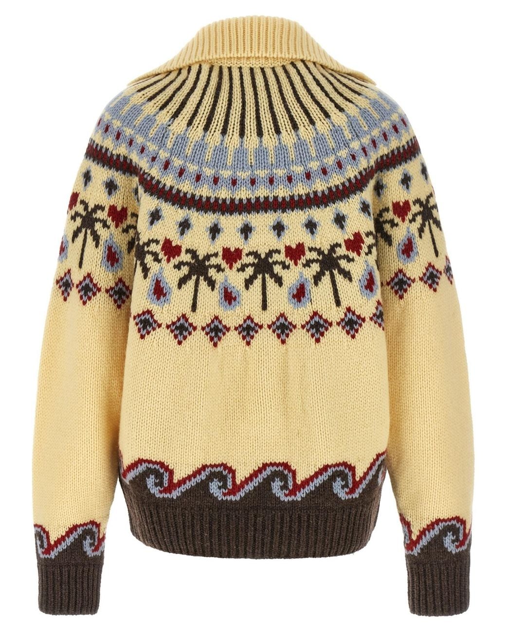 Alanui Metallic 'Sweet Winter' Cardigan