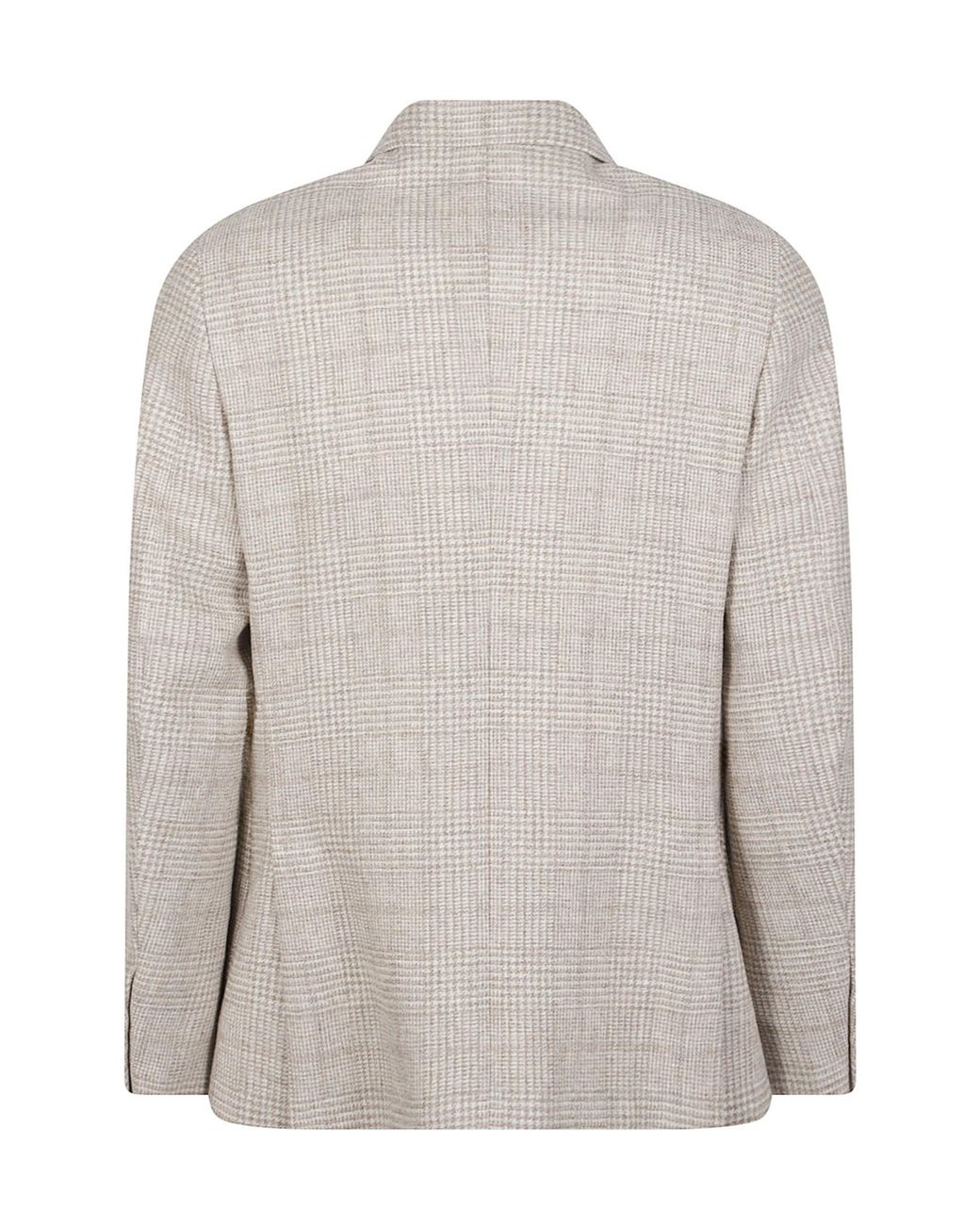 Zegna Natural Buttoned Blazer for men