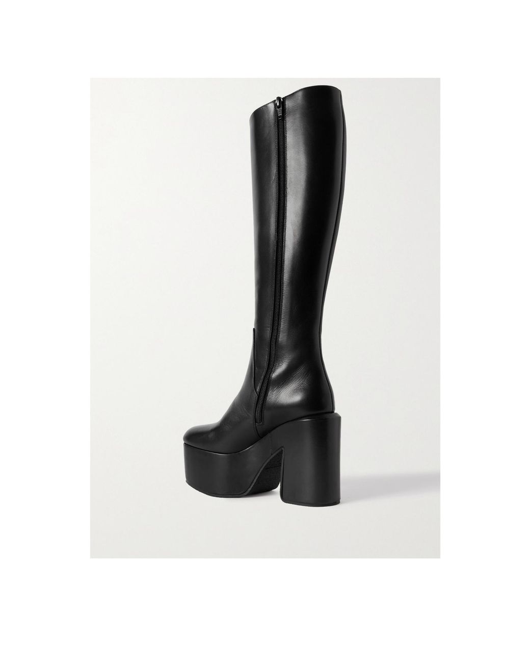 Dries Van Noten Black Knee-Length Boots