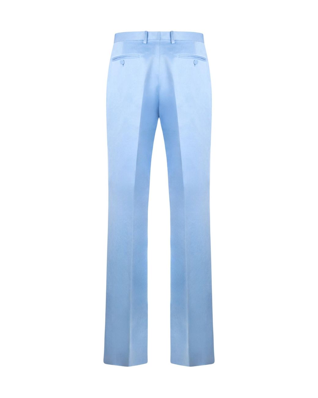 Tom Ford Blue Straight-Leg Tailored Pants