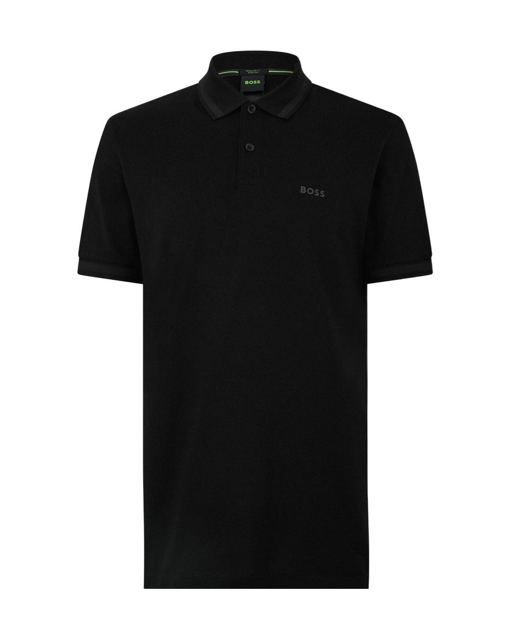 Boss Black Shortsleeve Polo Shirt for men