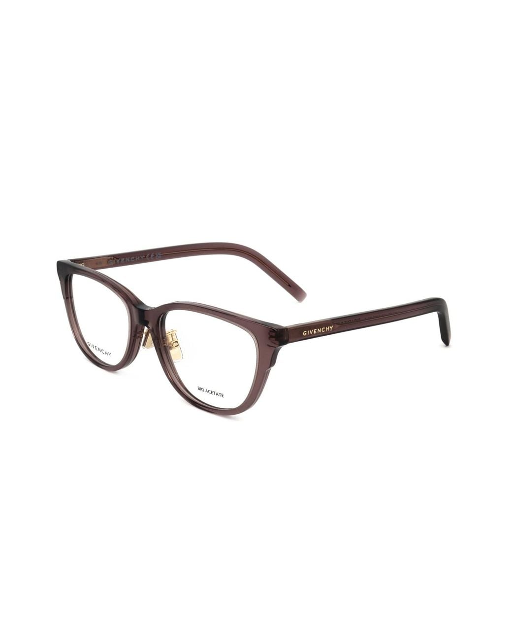 Givenchy White Eyewear Oval Frame Glasses