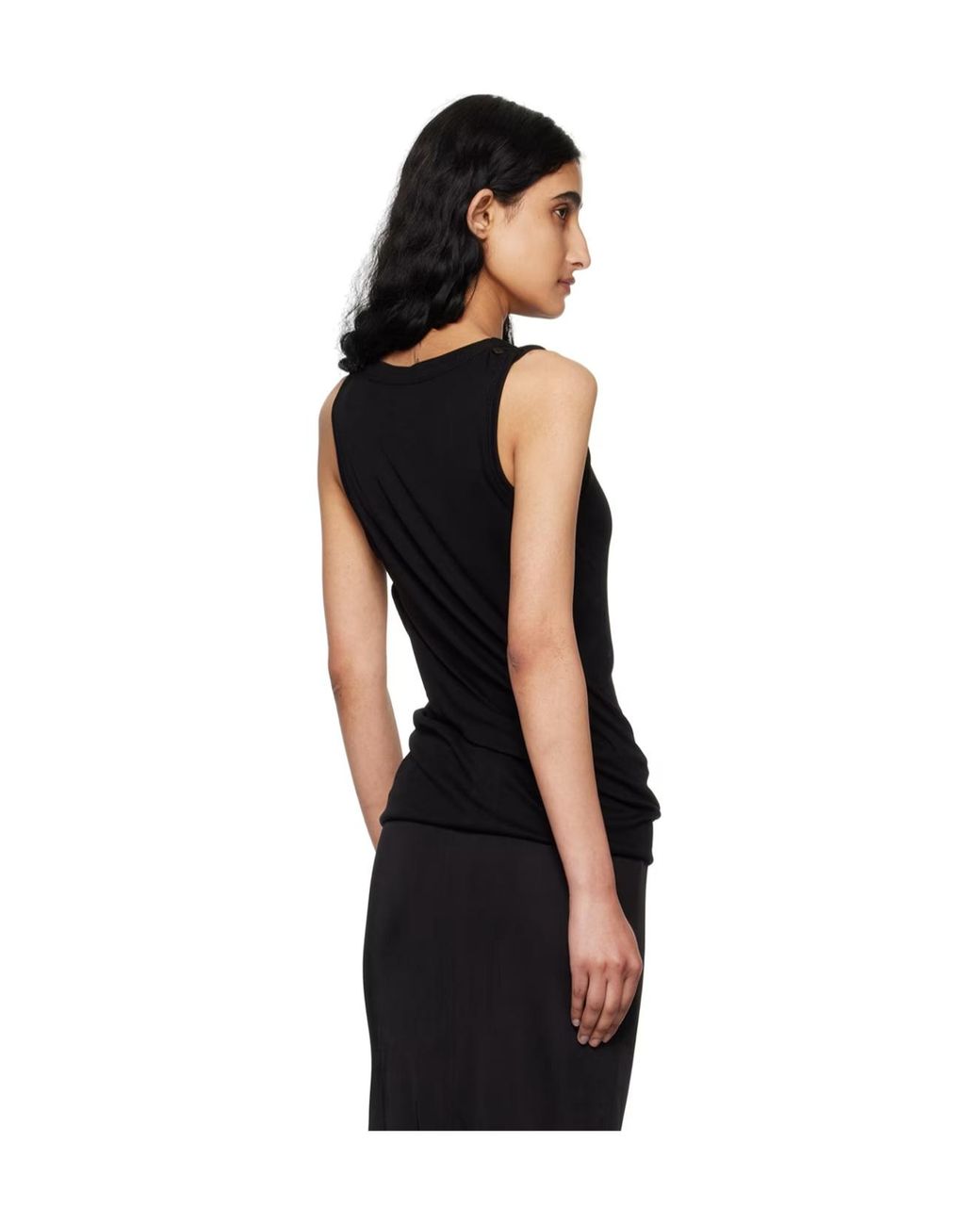 Helmut Lang Black Layered Vest