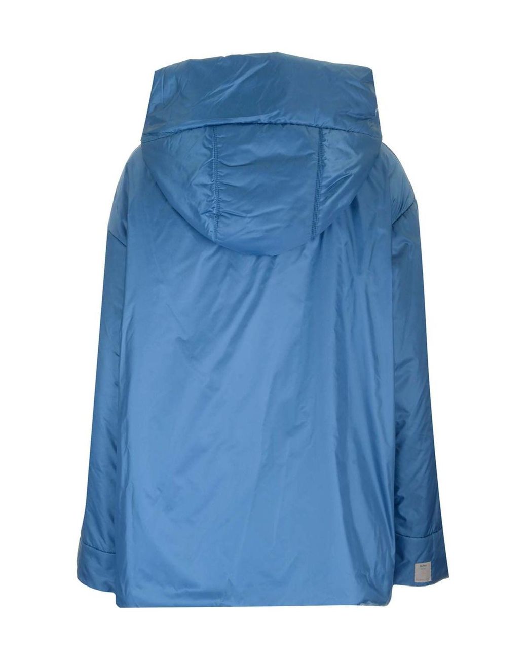 Max Mara Blue 'greenda' Hooded Parka