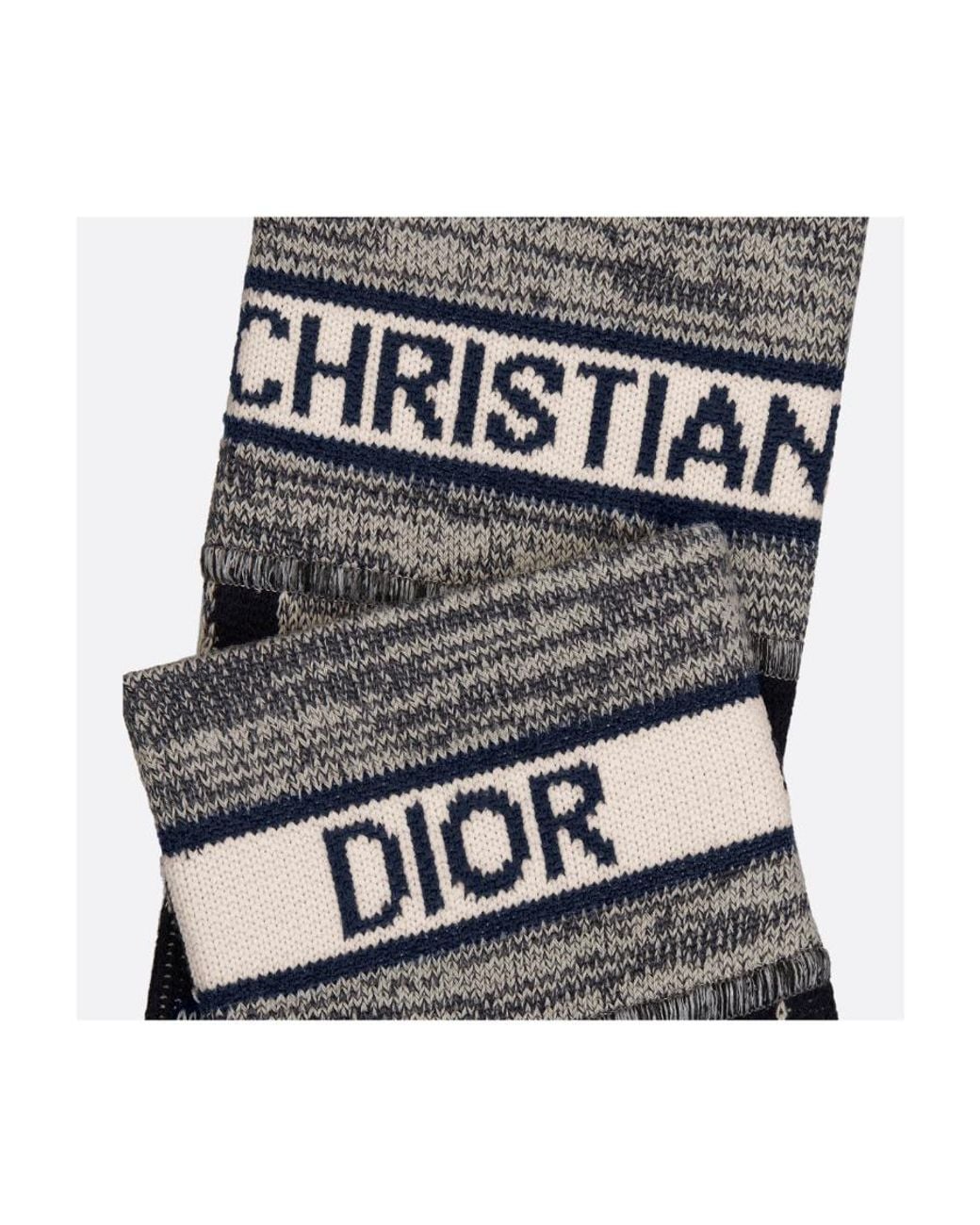 Dior Blue Star Pattern Socks