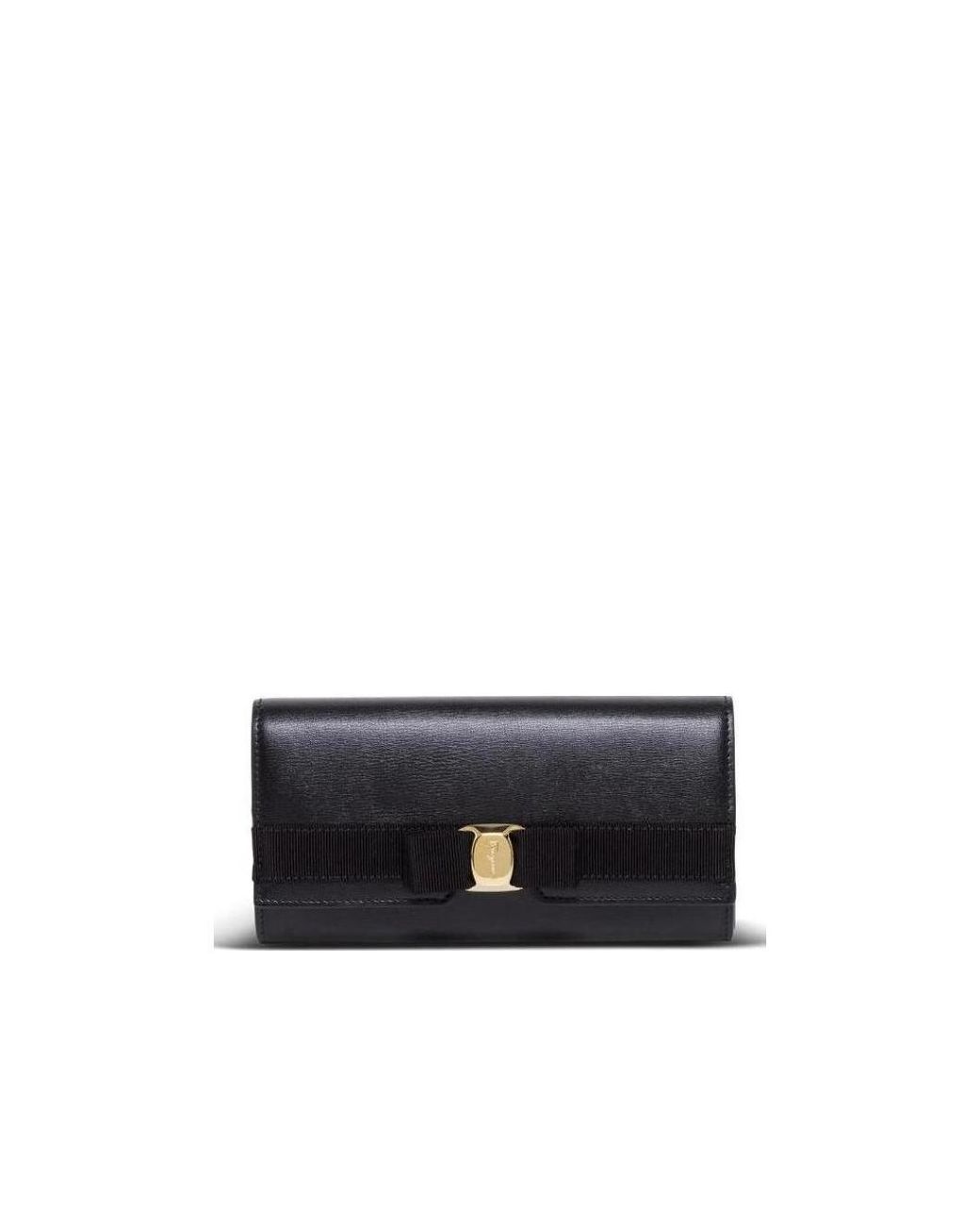 Ferragamo Black Ferragamo New Vara Wallet