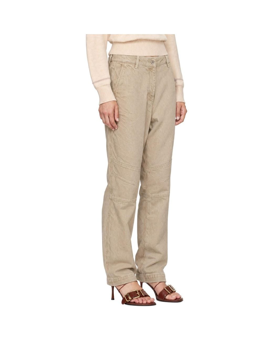 KNWLS Natural Belt Loop Jeans