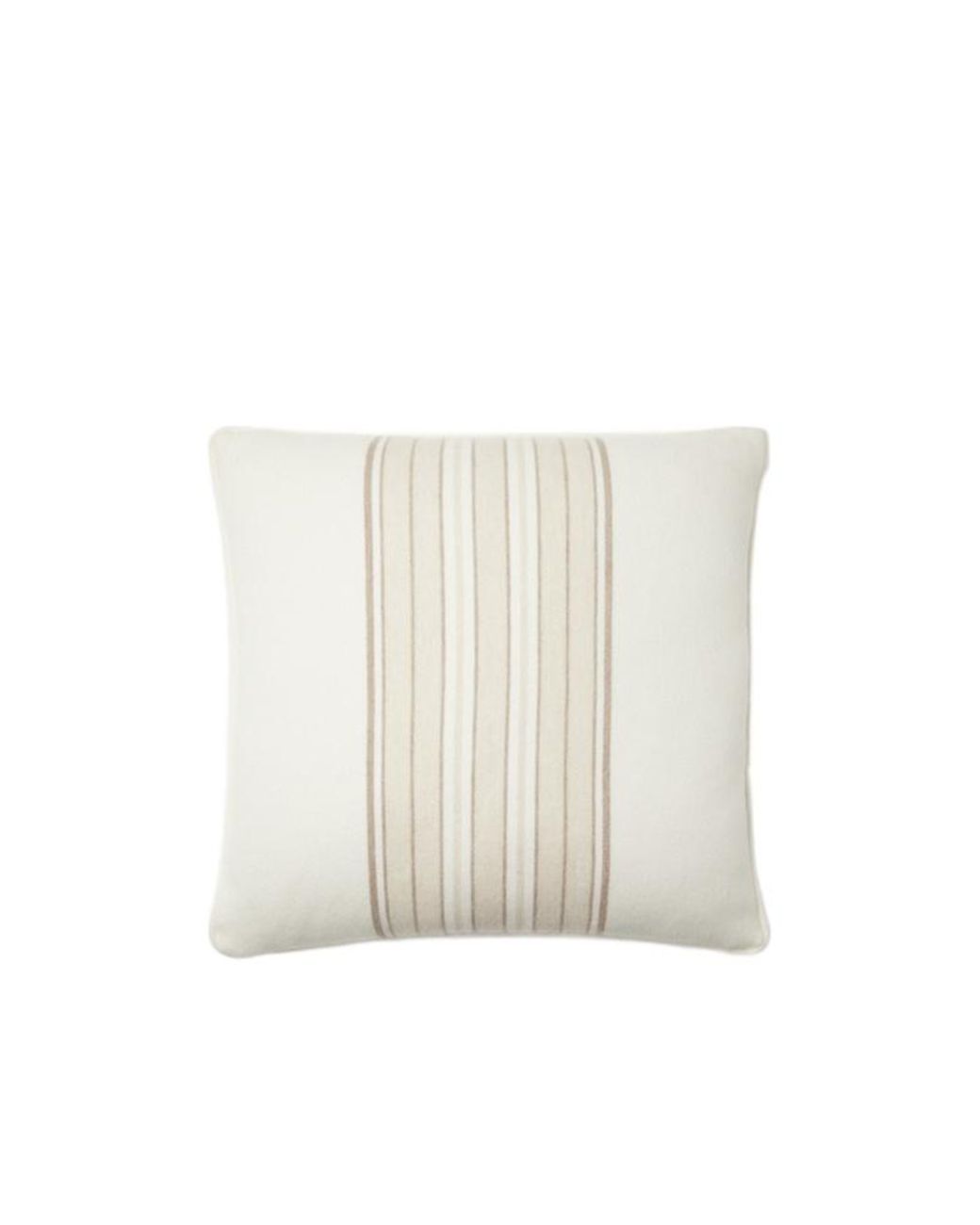 Loro Piana White The Suitcase Stripe Cushion for men