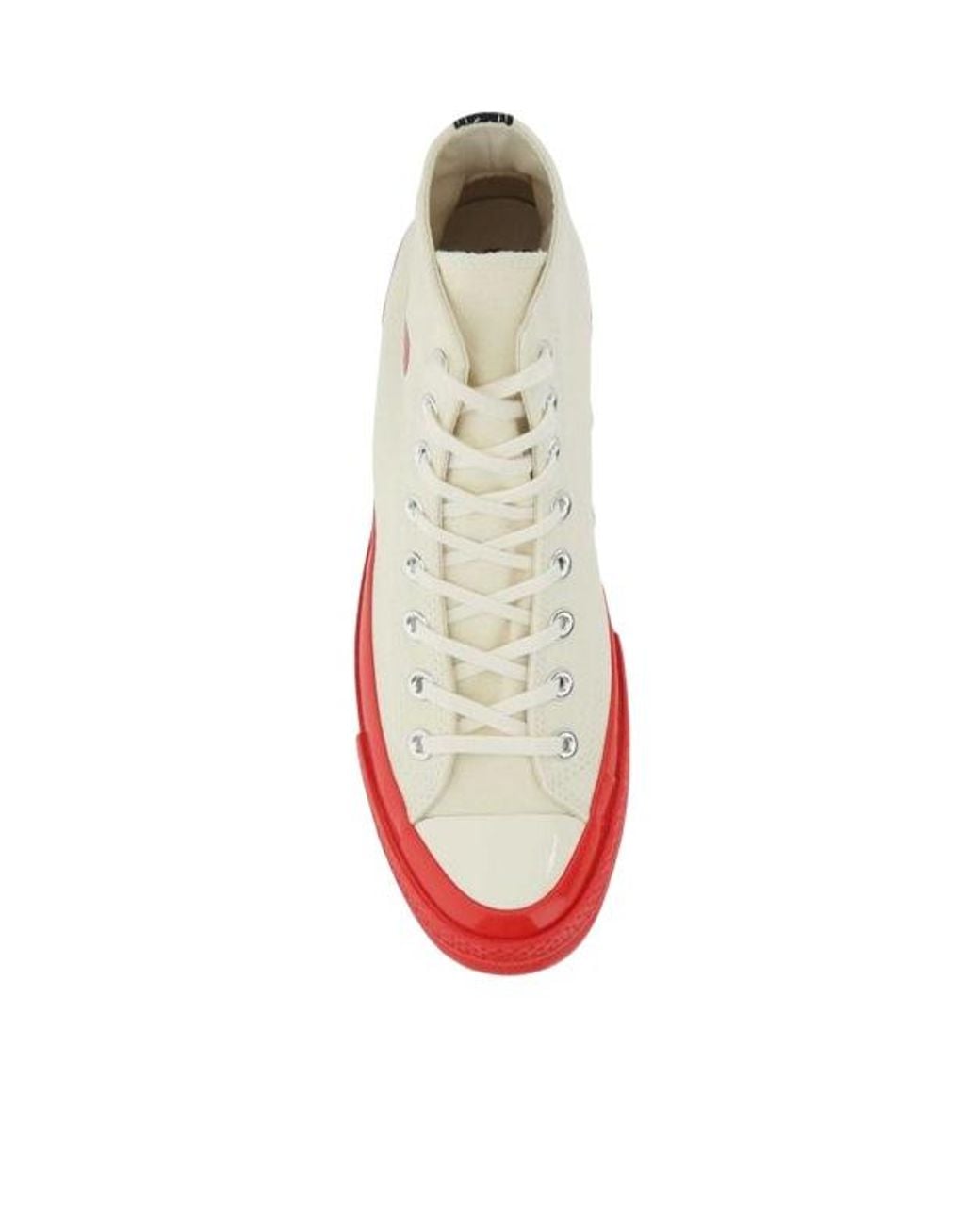 COMME DES GARÇONS PLAY Red Comme Des Garçons Play X Converse Chuck 70 Lace-Up Sneakers for men