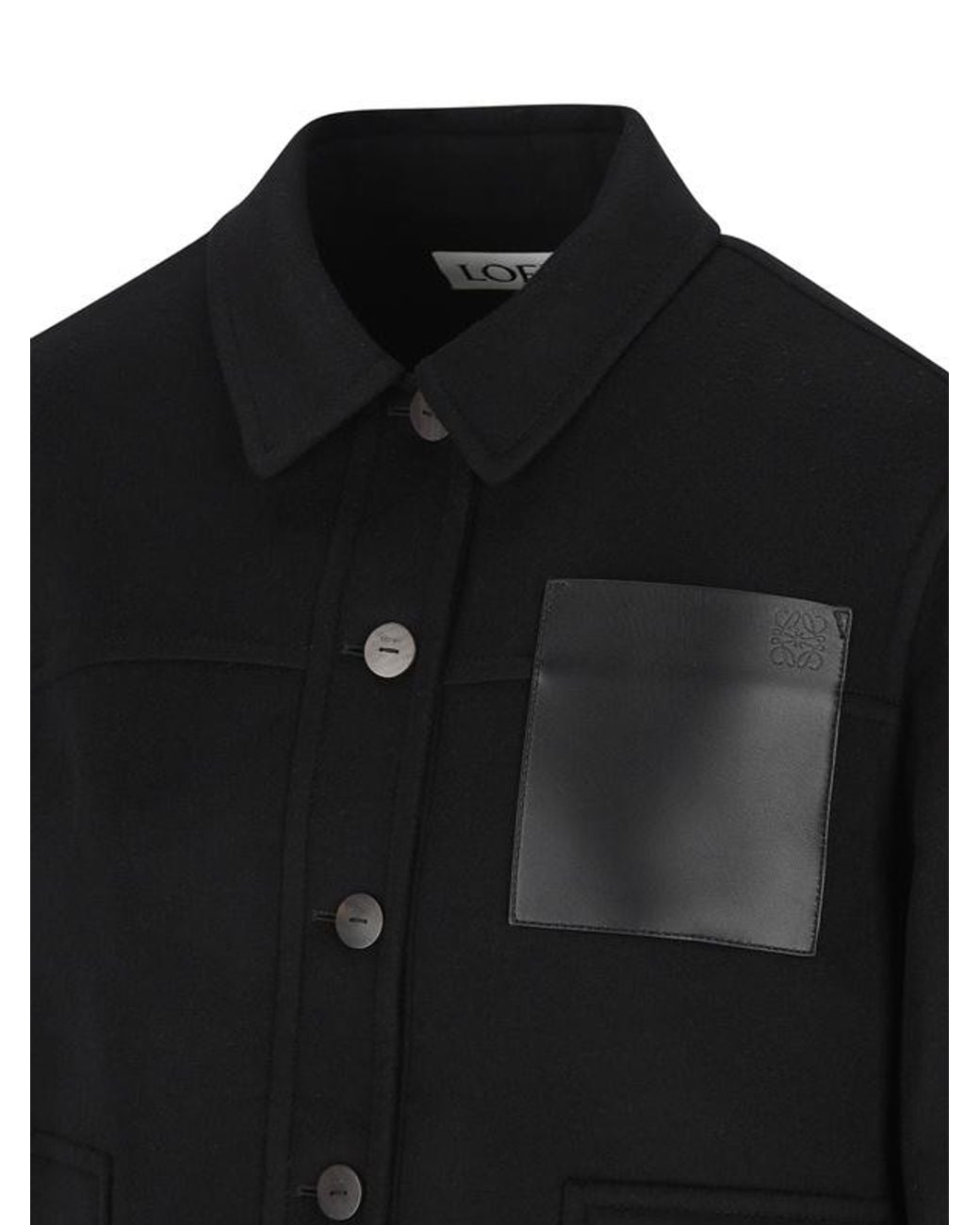 Loewe Blue Single-Breasted Jacket
