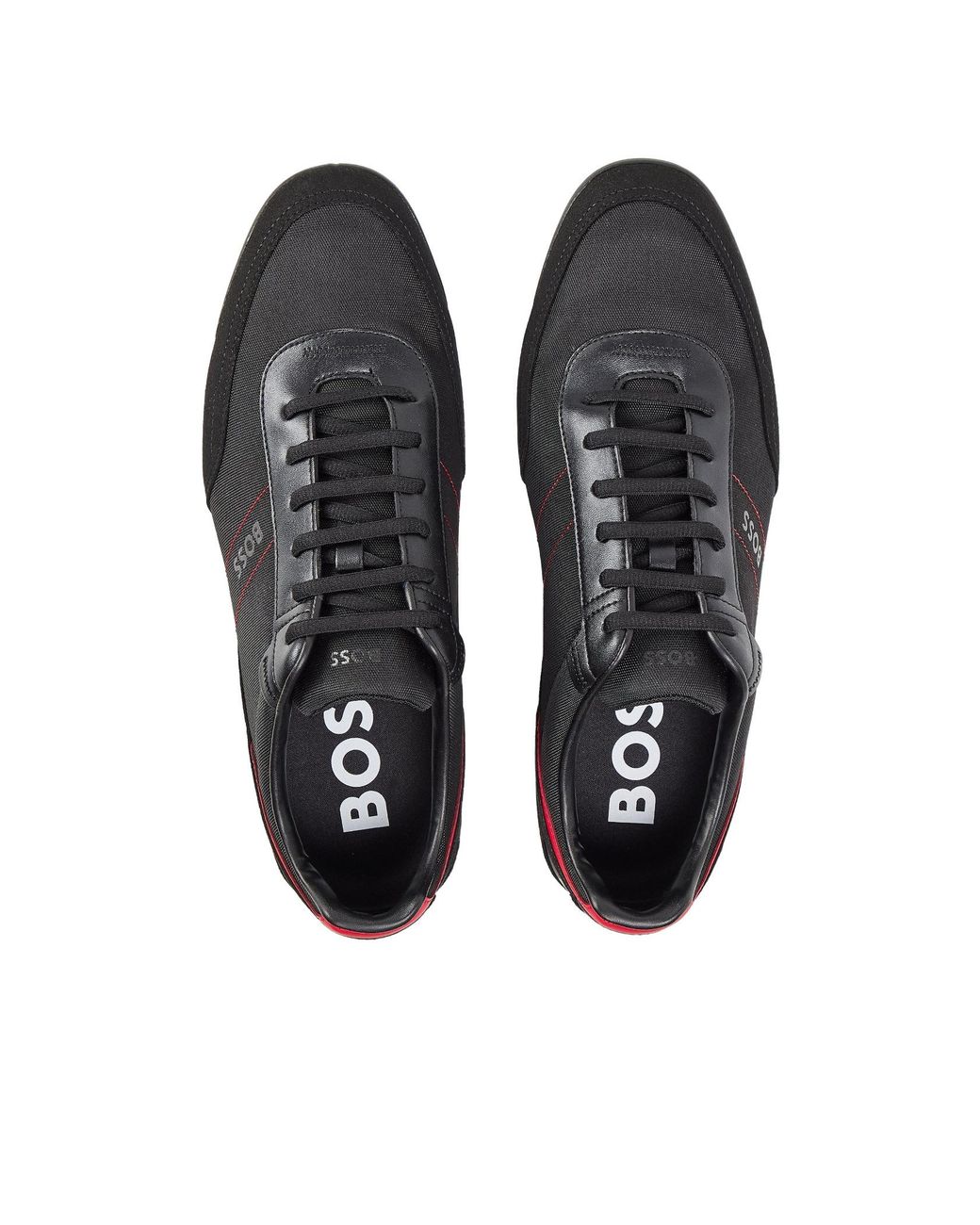 Boss Black Solid Trainers for men