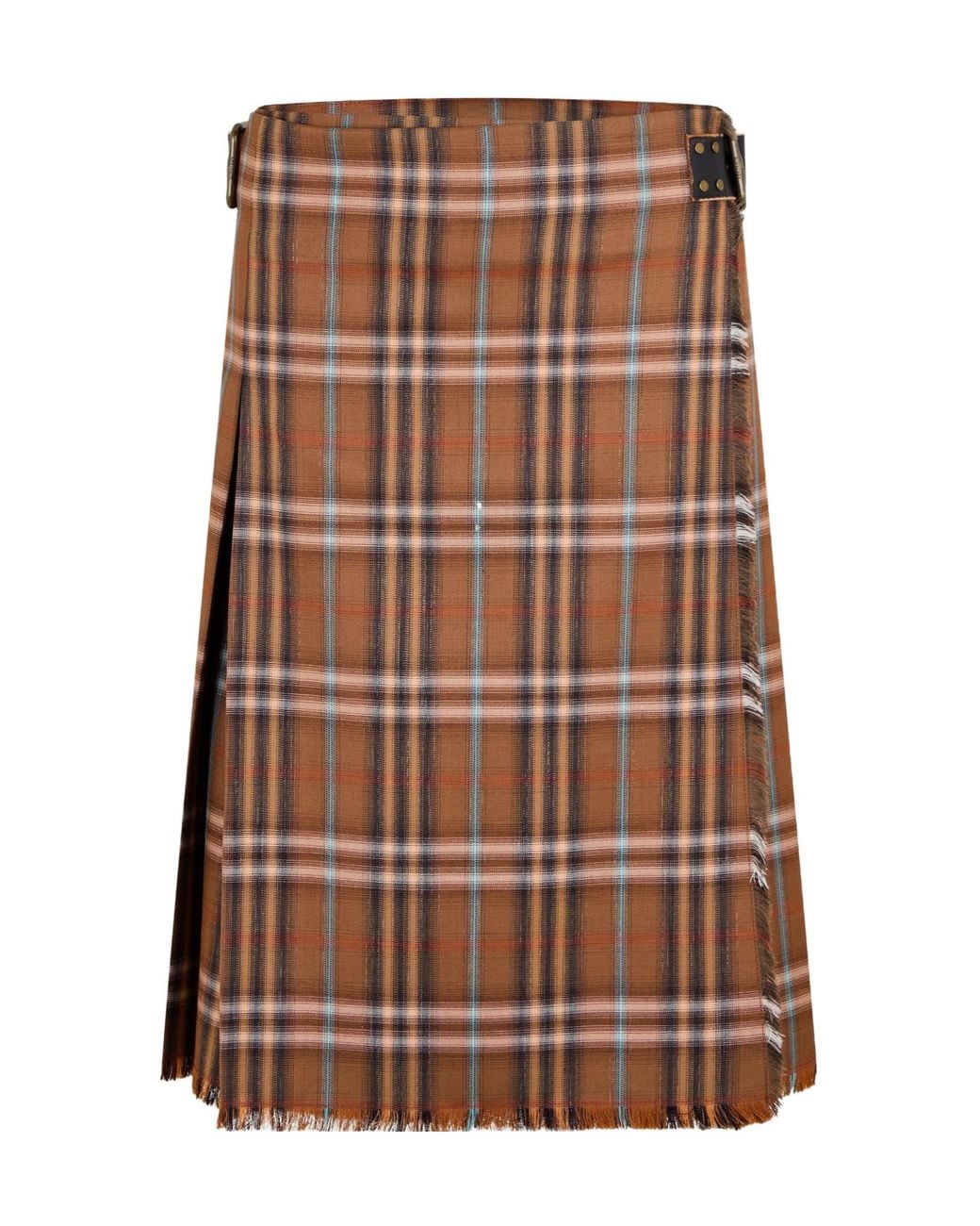 Burberry Brown Elegant Skirt