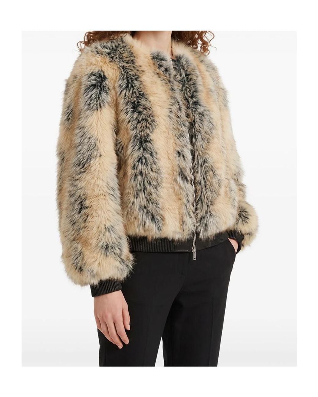 Frankie Shop Natural Long-Sleeve Casual Jacket