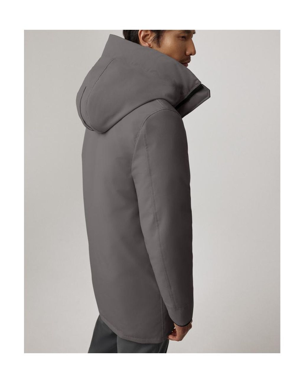 Canada Goose Gray Langford Hooded Parka for men