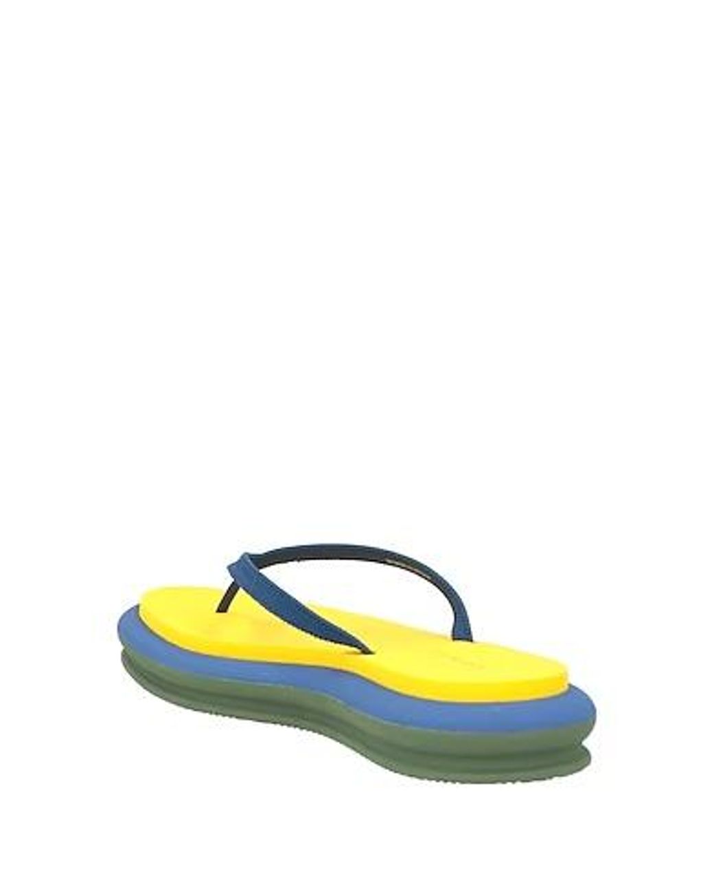 Tory Burch Yellow Flip Flops