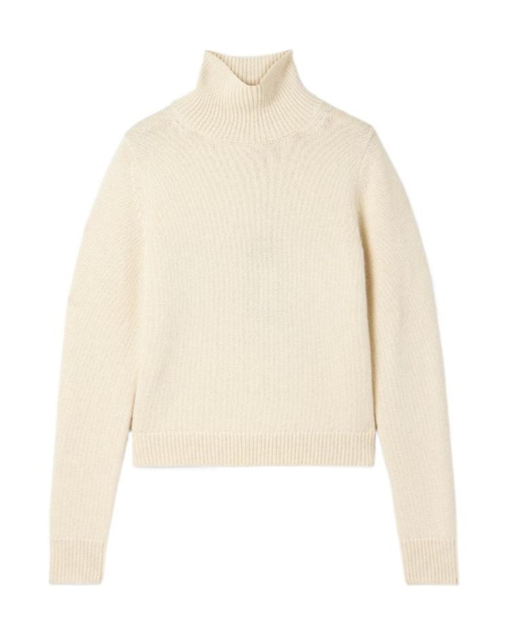 Nili Lotan Natural Estis Turtleneck Sweater