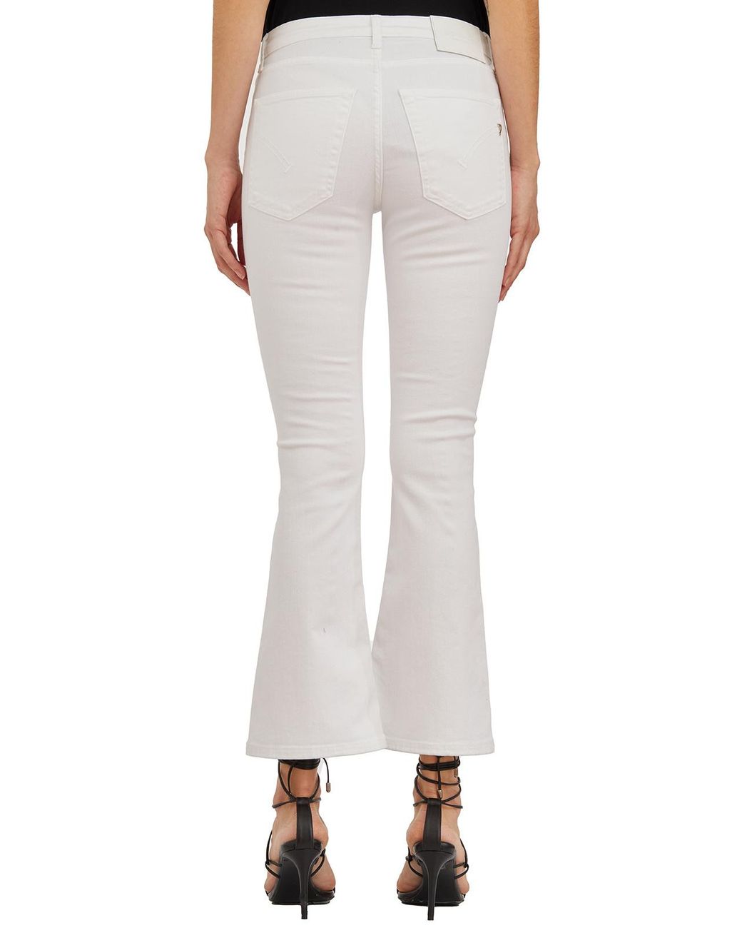 Dondup Gray Mandy Flared Jeans