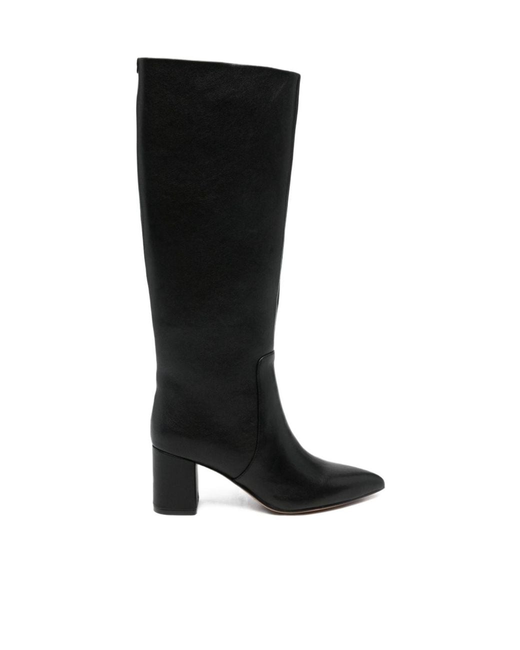 Twinset Black High Leather Boots