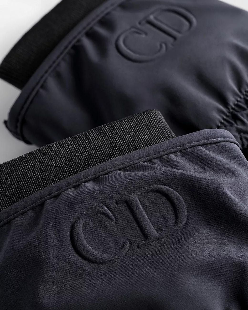 Dior Black Gants De Ski Montaigne Alps