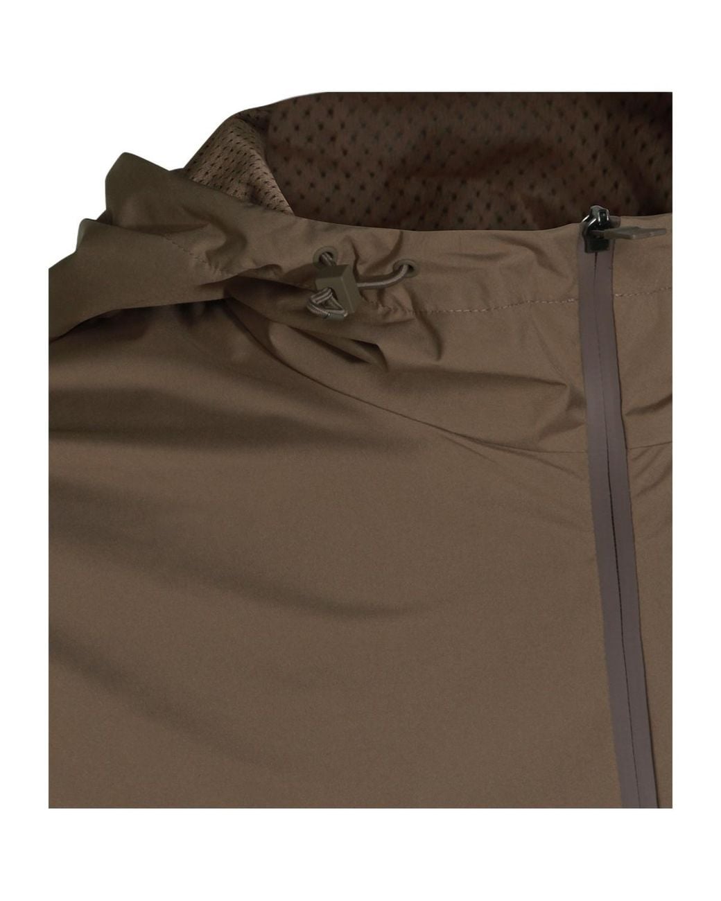 Herno Green Zip-Up Hooded Jacket for men