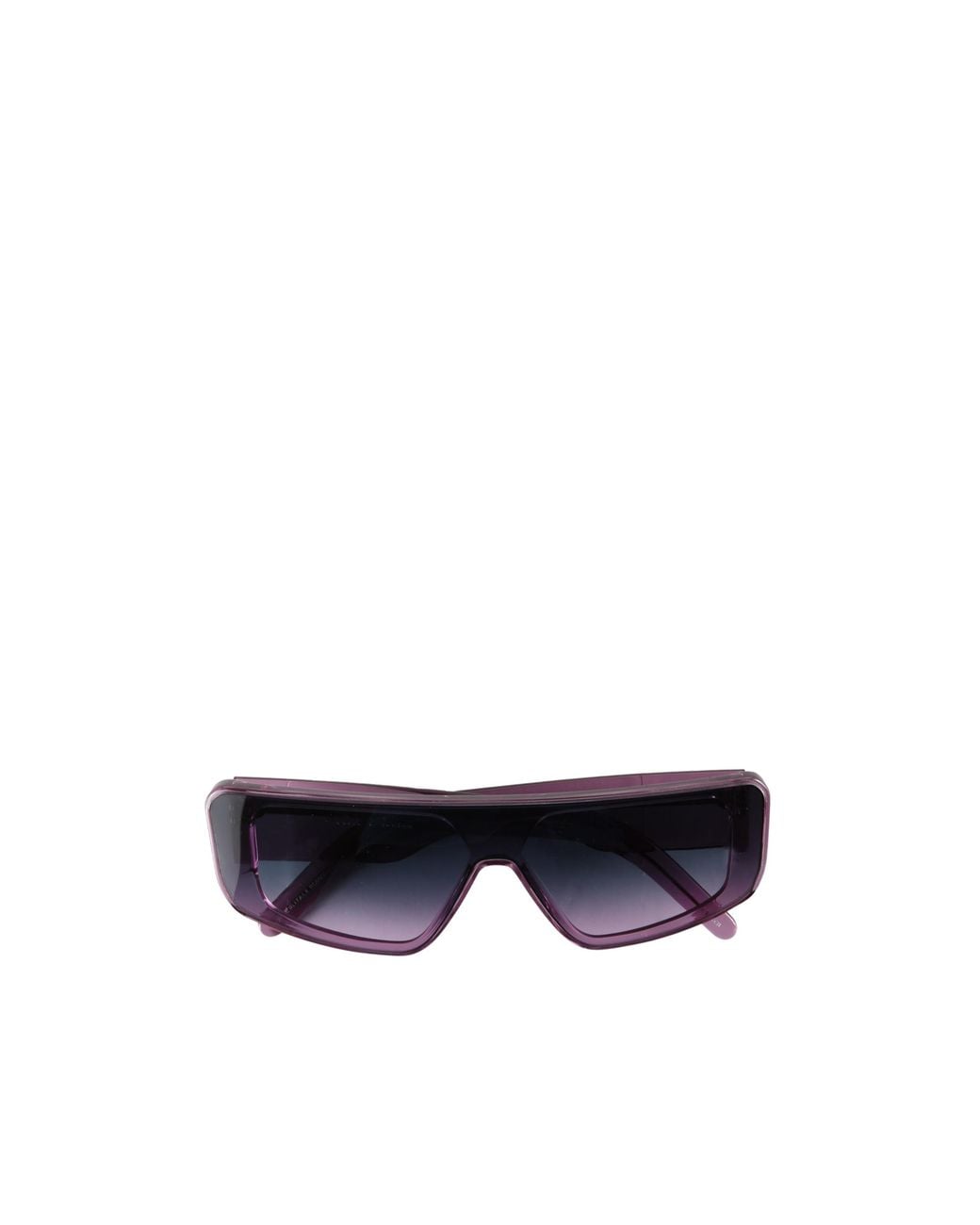 Rick Owens White Performa Sunglasses for men