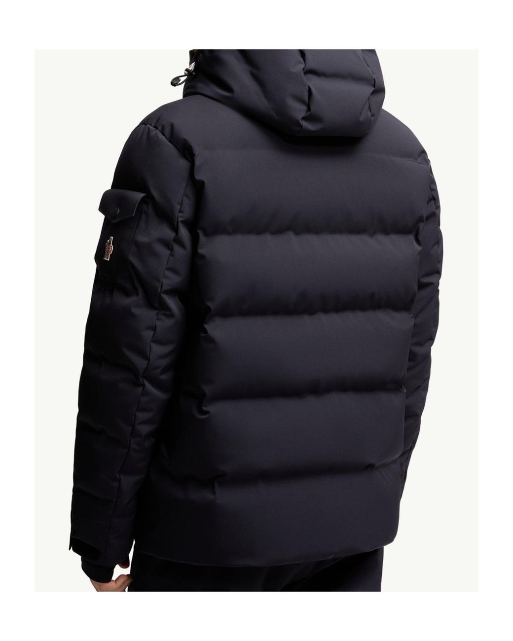 Moncler Blue Grenoble Montgetech Hooded Down Ski Jacket for men