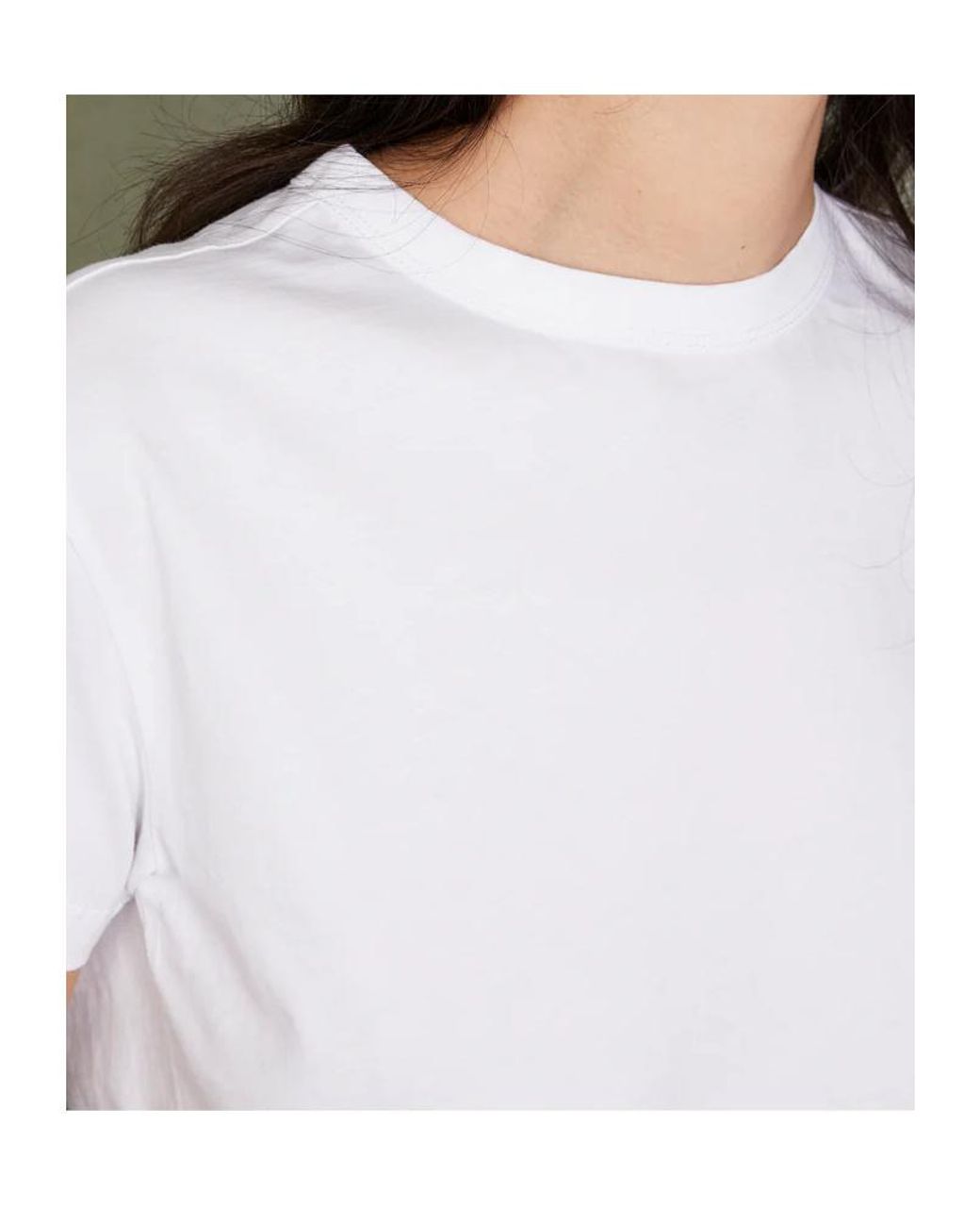 Officine Generale White Officine Générale Lara T-Shirt