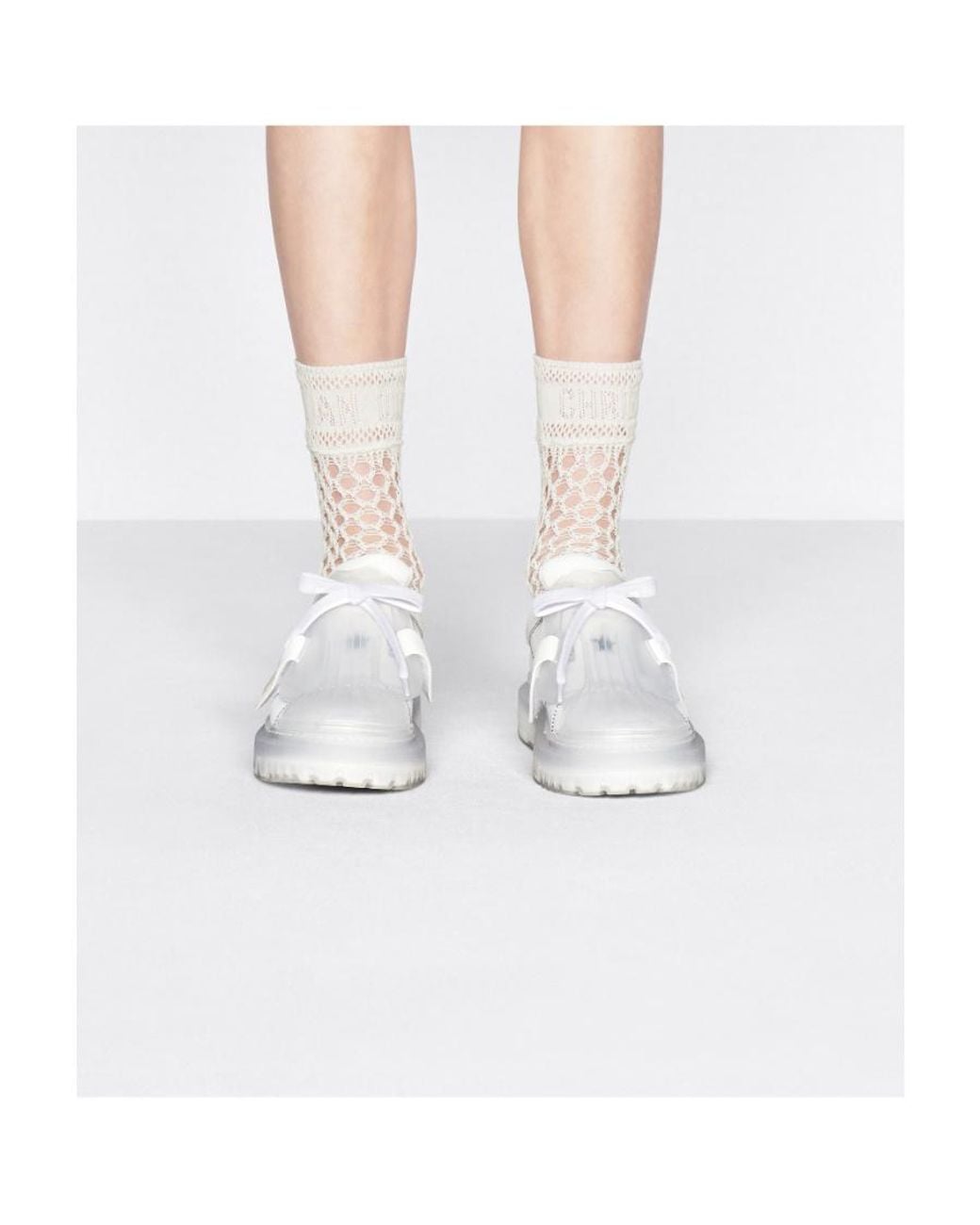Dior White Id Sneakers