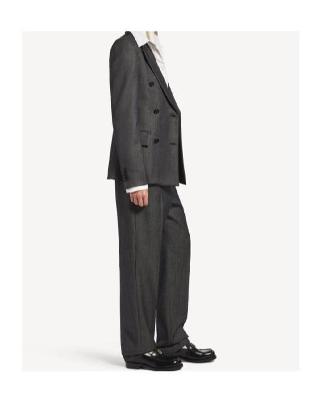 Balenciaga Gray Tapered Pants