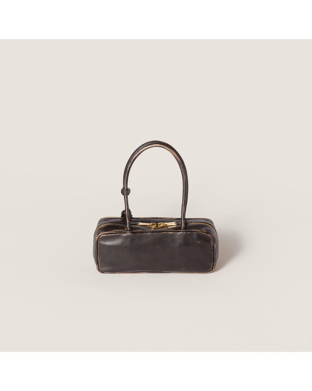 Miu Miu Black Beau Mini Shoulder Bag