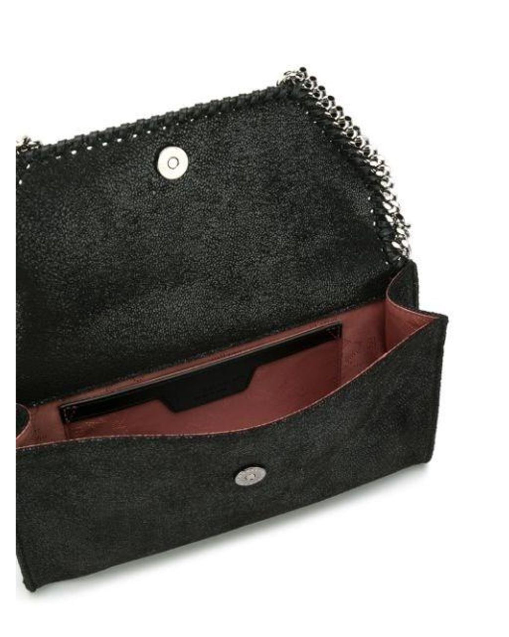 Stella McCartney Black Falabella Mini Shoulder Bag