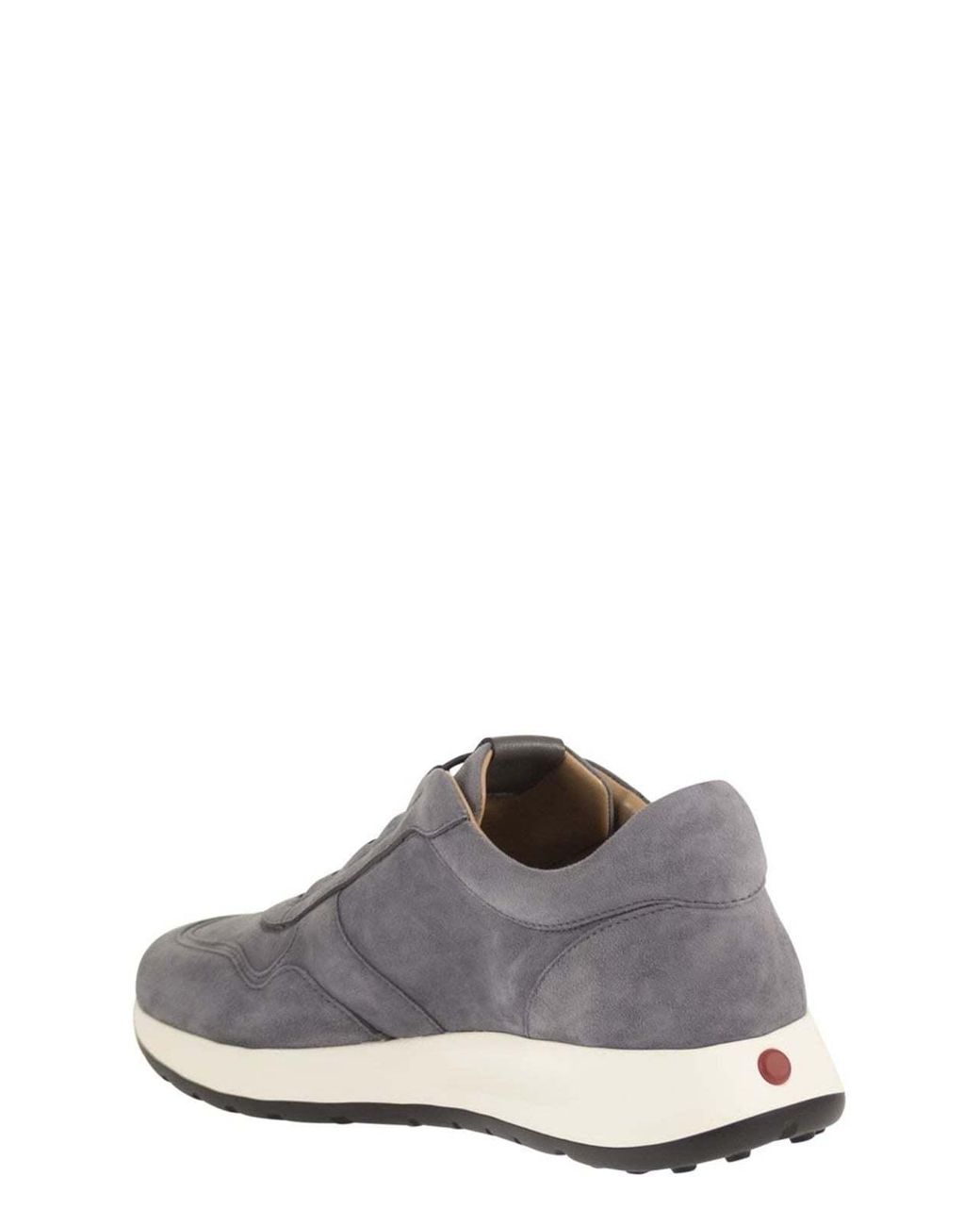 Tod's Gray Dot Lace-Up Sneakers for men