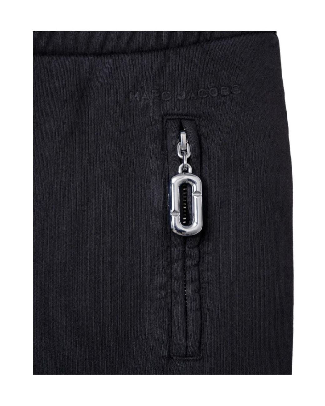 Marc Jacobs Blue Logo Zip Detail Joggers