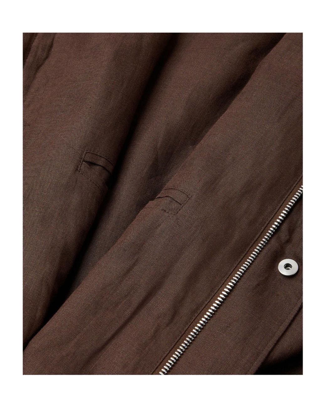 Loro Piana Brown Traveller Field Jacket for men