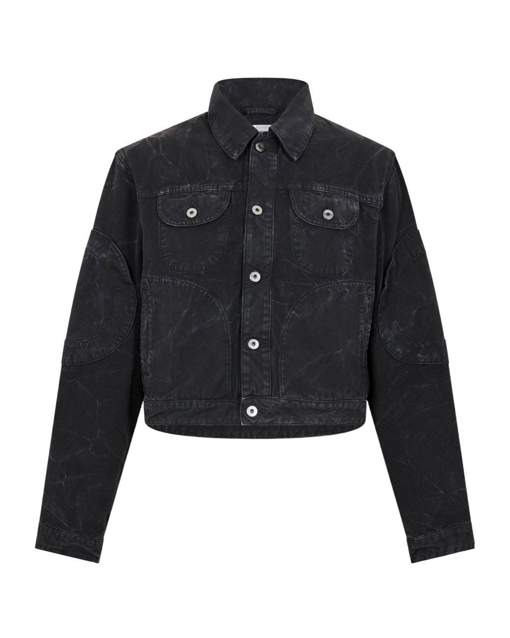Off-White c/o Virgil Abloh Black Zip Jkt Sn99 for men