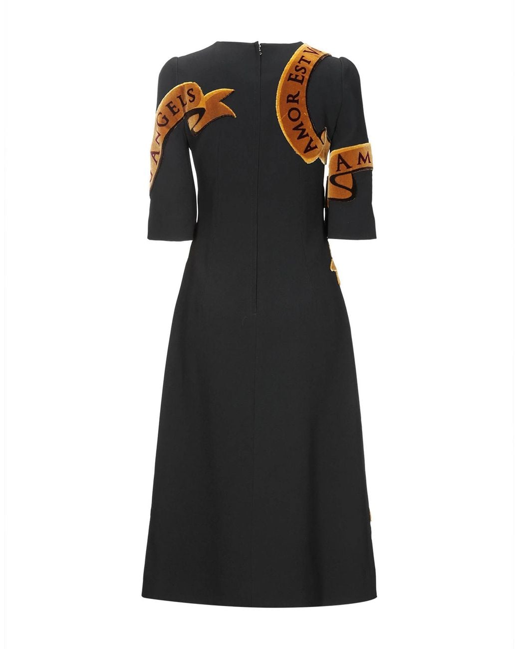 Dolce & Gabbana Black Midi Dresses
