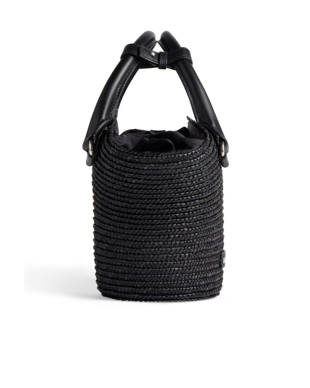 Balenciaga Black Beach Mini Tote Bag
