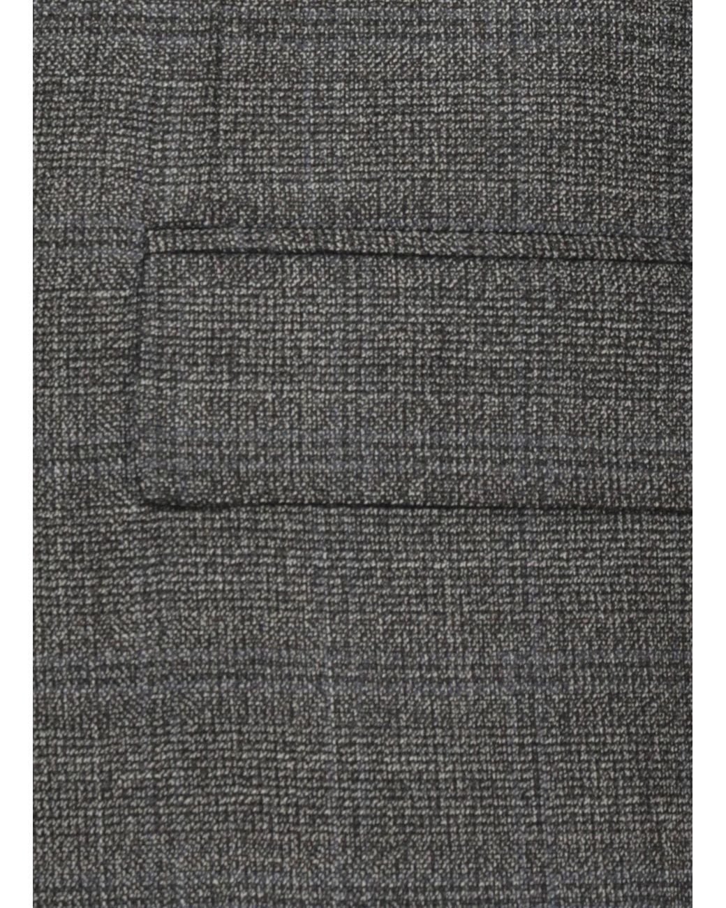 Lardini Gray Check Two-Piece Suit for men