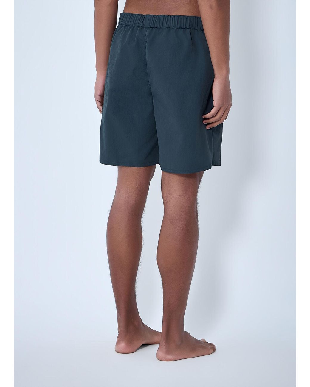 Moncler Blue Elasticated Waist Shorts for men