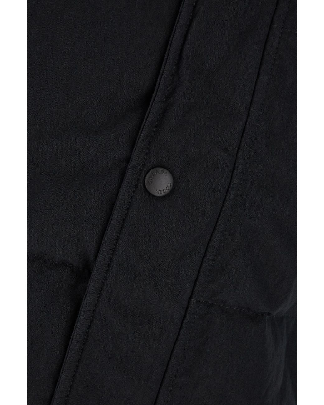 Canada Goose Black Garson Sleeveless Down Jacket for men